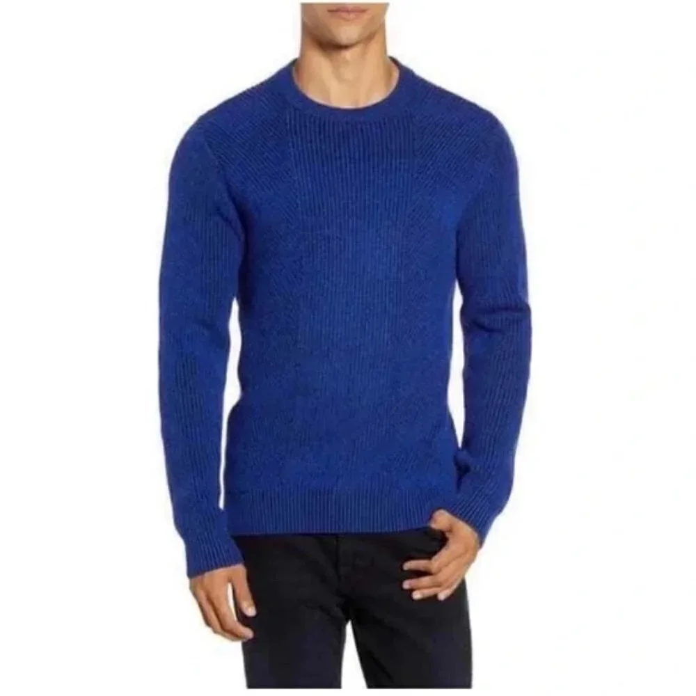 TED Baker London Men's Blue sweater Size 4 Large
